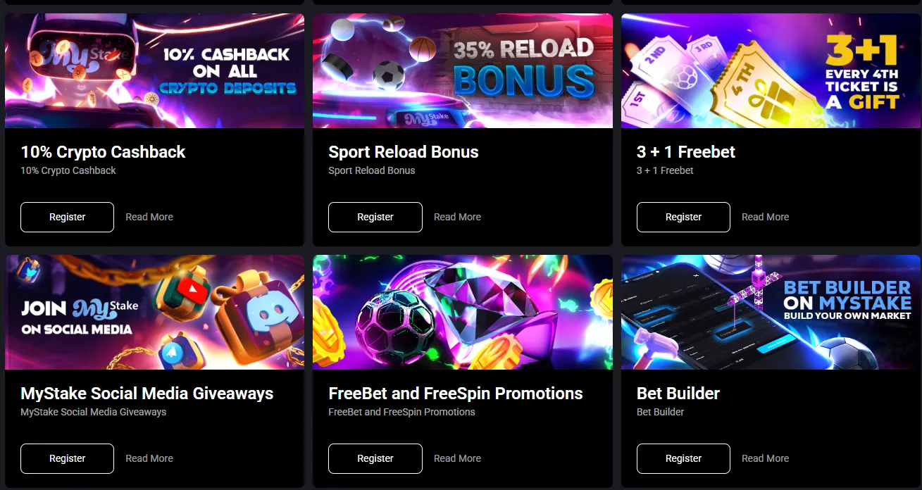 MyStake casino promotions overview