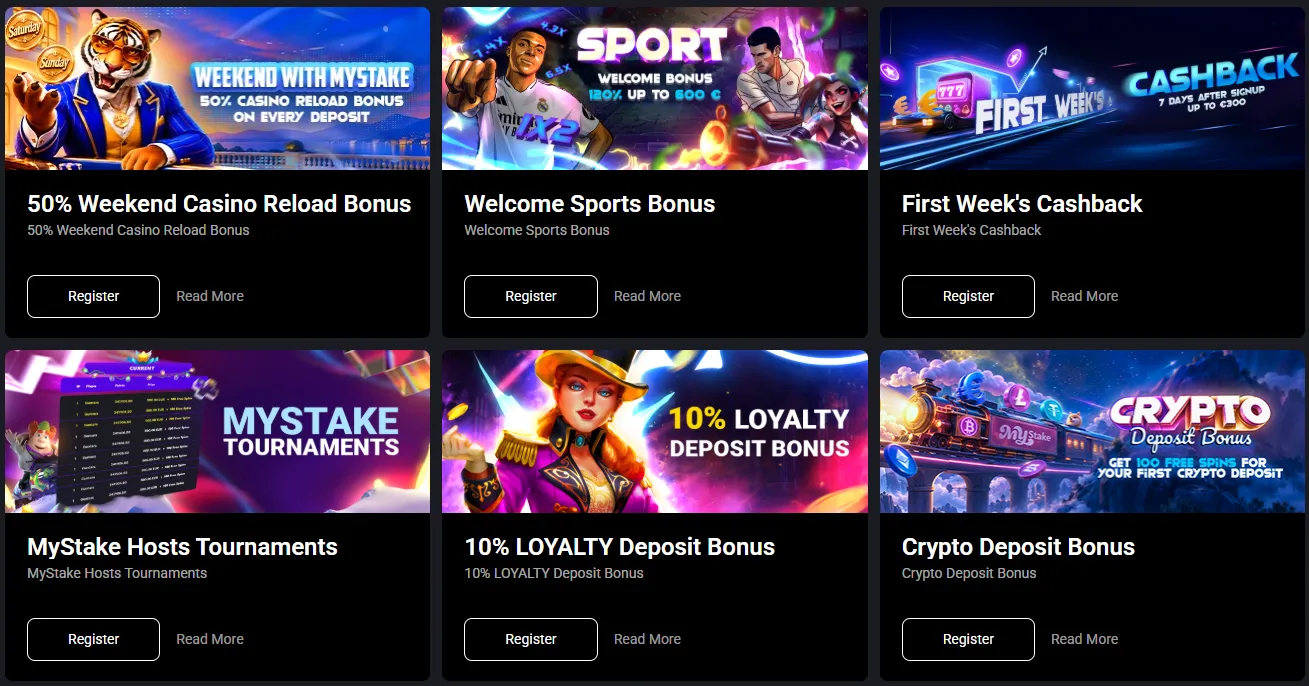 Casino welcome bonus offers