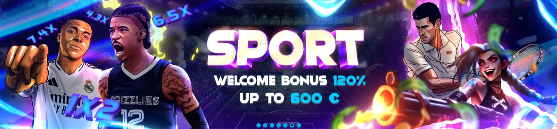 Sports welcome bonus offers